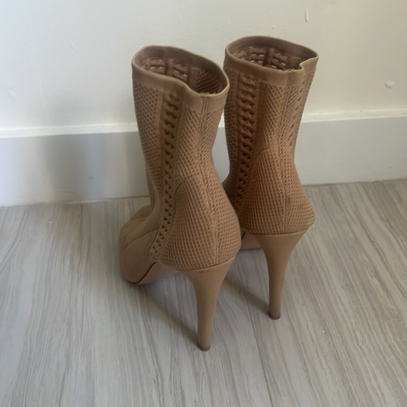 Giànvitto Rossi tan ankle sock  heels - Picture 5 of 6